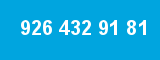 926 432 91 81 926 432 91 81